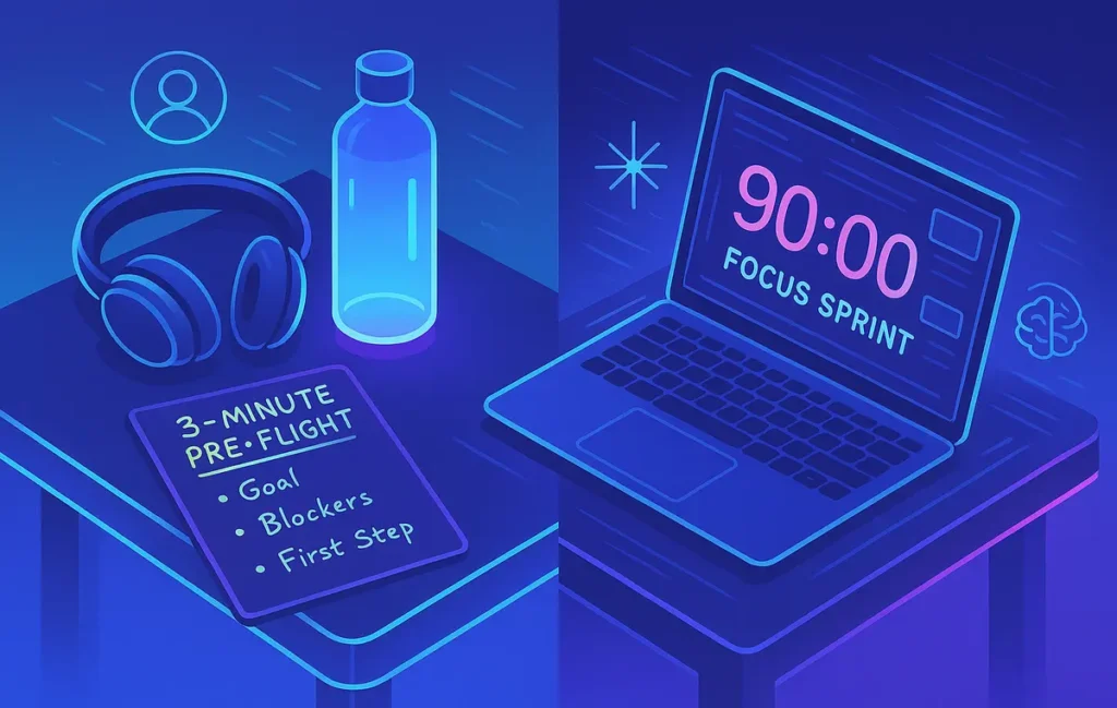How to Build Deep Work Habits: Make Focus Your Daily Default - NerdChips Featured Image