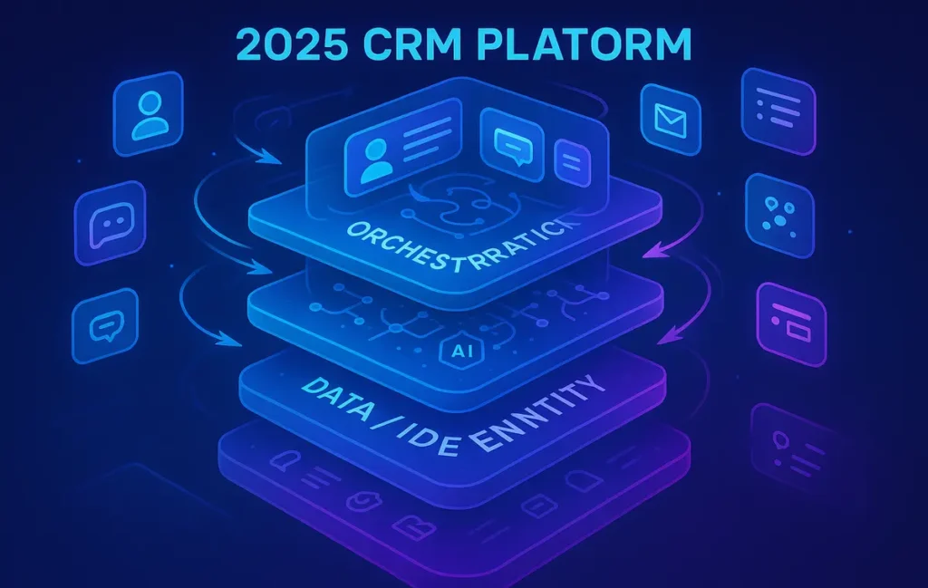The Future of CRM Platforms in 2025: From Contact Databases to Customer Intelligence Engines - NerdChips Featured Image