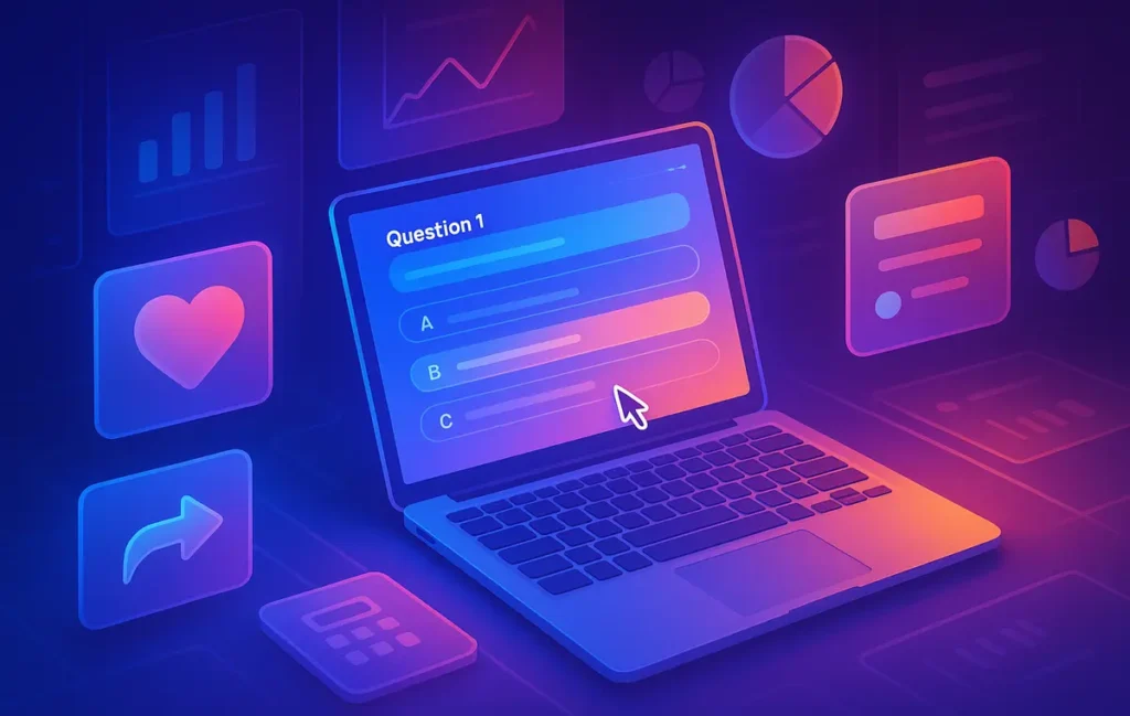 Interactive Content Builders: Quizzes, Calculators & Engagement Tools - NerdChips Featured Image