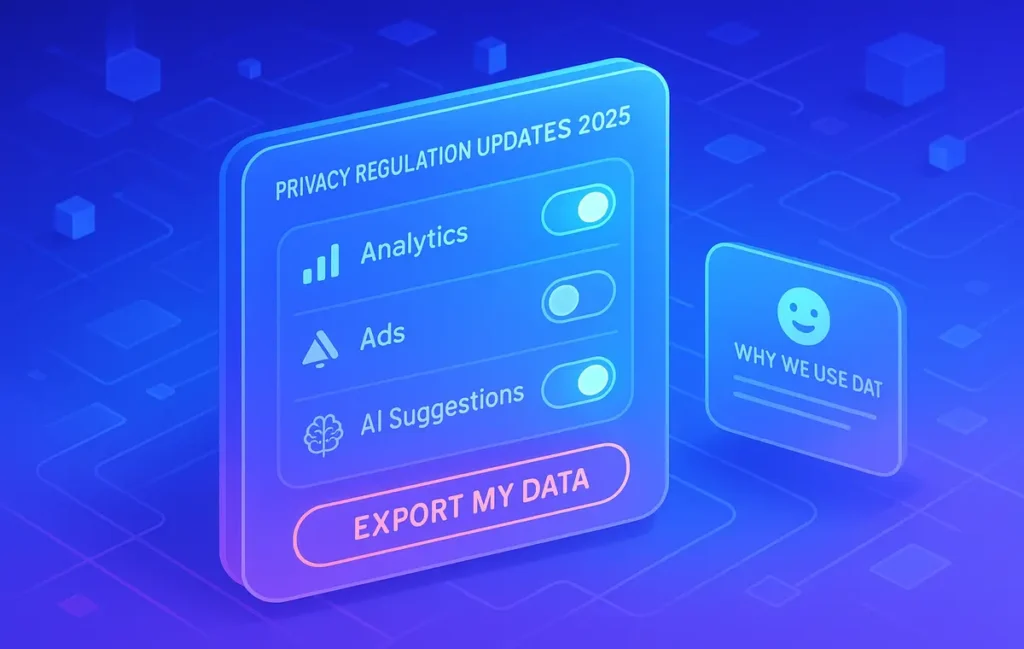 Major Privacy Regulation Updates in 2025: What Businesses & Users Need to Know - NerdChips Featured Image