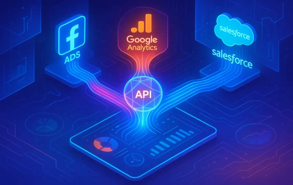 Marketing API Integrators: Connecting Ads, Analytics & CRM Seamlessly - NerdChips Featured Image