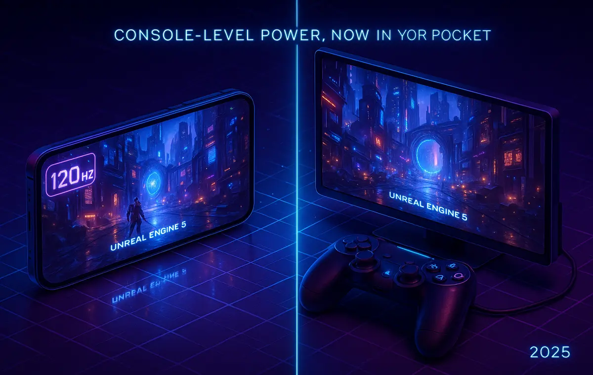 Mobile Games with Console-Level Graphics in 2025 - NerdChips Featured Image