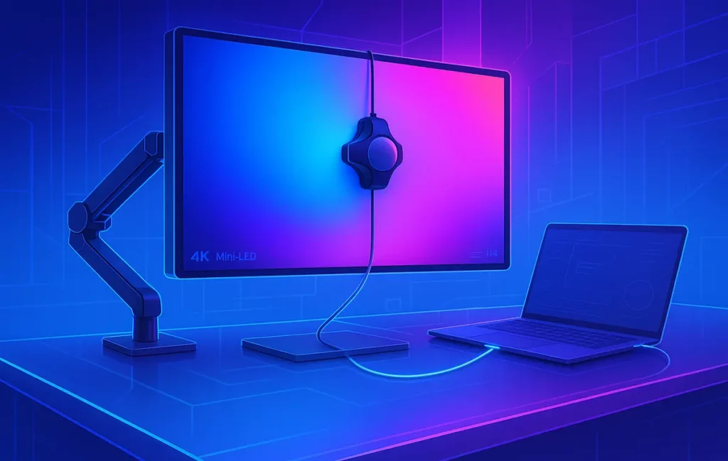How to Choose a High-Resolution Monitor for Creatives (Without Wasting Money) - NerdChips Featured Image
