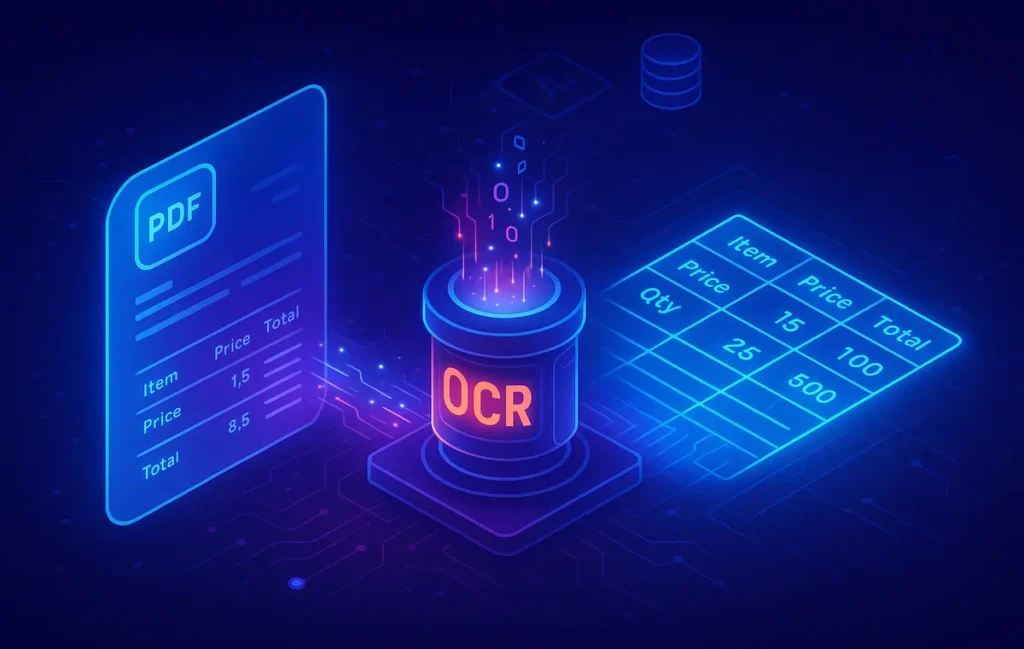 PDF OCR to Structured Data: The Best No-Pain Extractors - NerdChips Featured Image