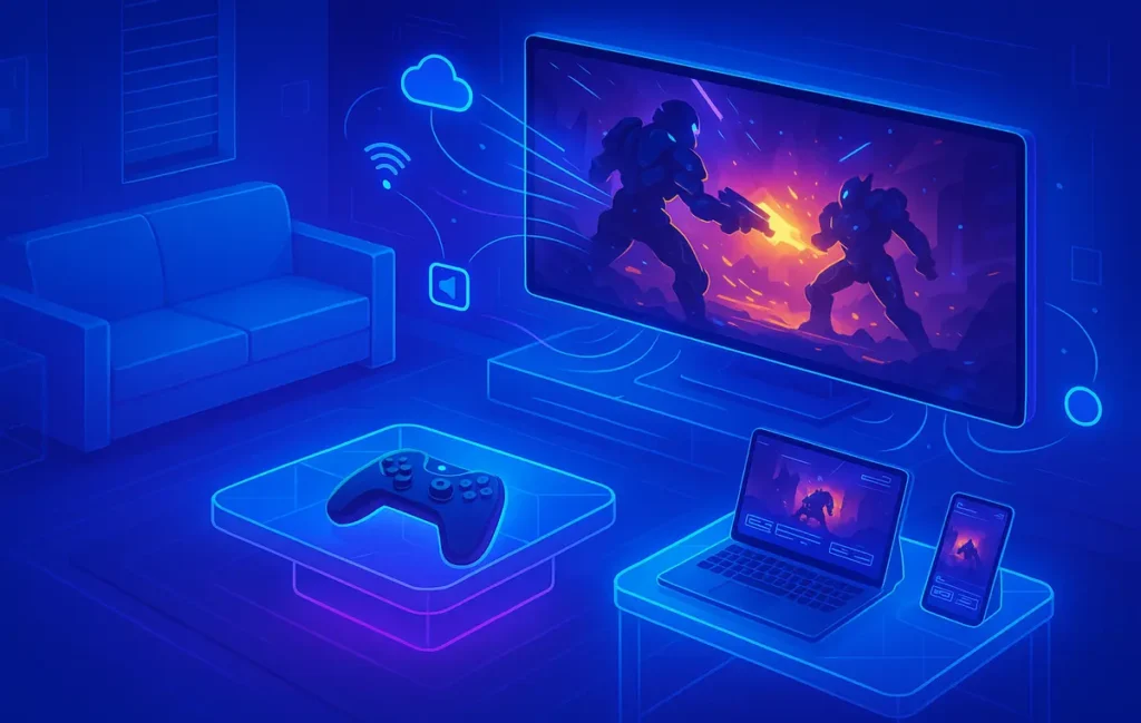 The Rise of Cloud Gaming Platforms: Why the Future of Play Lives Beyond Your Hardware - NerdChips Featured Image