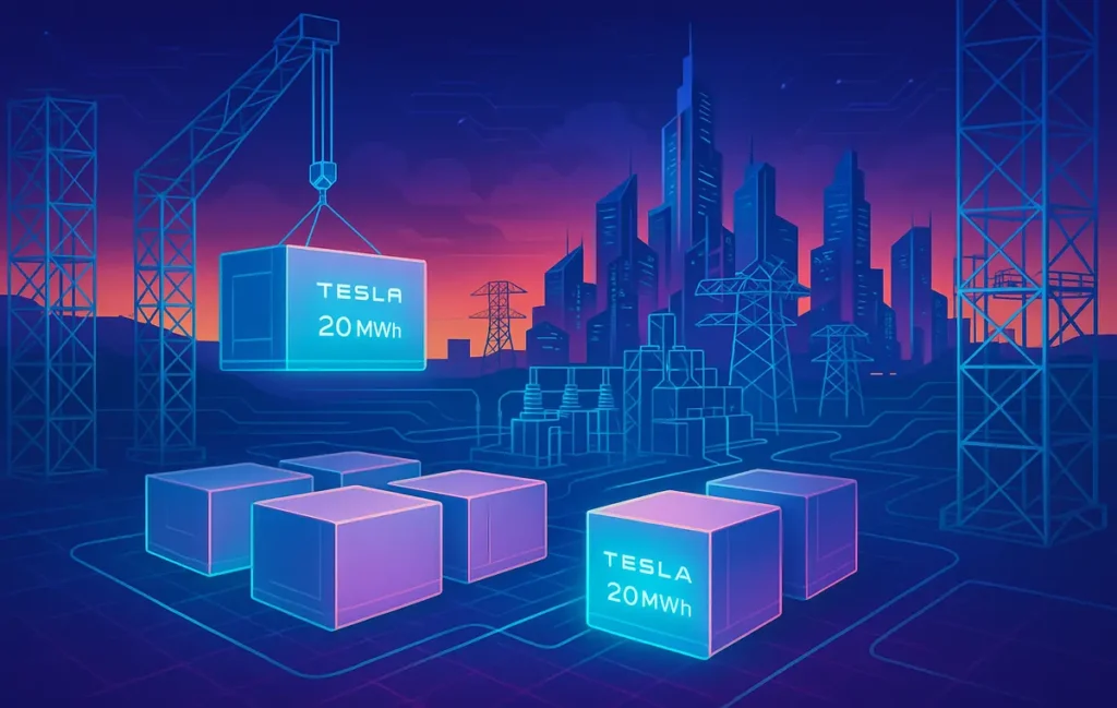 Tesla’s New Energy Storage Breakthrough: What It Means for 2025 and Beyond - NerdChips Featured Image
