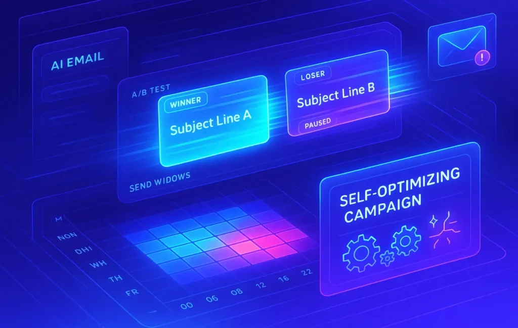 Top AI-Powered Email Marketing Tools (2025): Smarter Subject Lines, Predictive Sends, and Self-Optimizing Campaigns - NerdChips Featured Image