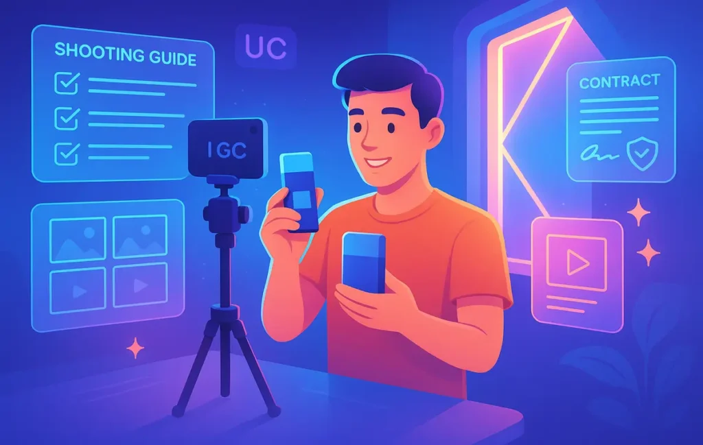 UGC Ad Creatives: Briefs, Shooting Guides & Legal - NerdChips Featured Image