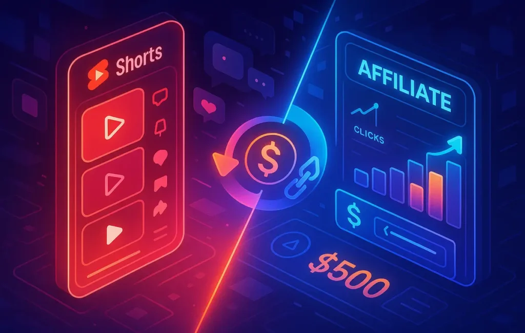 YouTube Shorts + Affiliates: Monetization Stacks that Work - NerdChips Featured Image