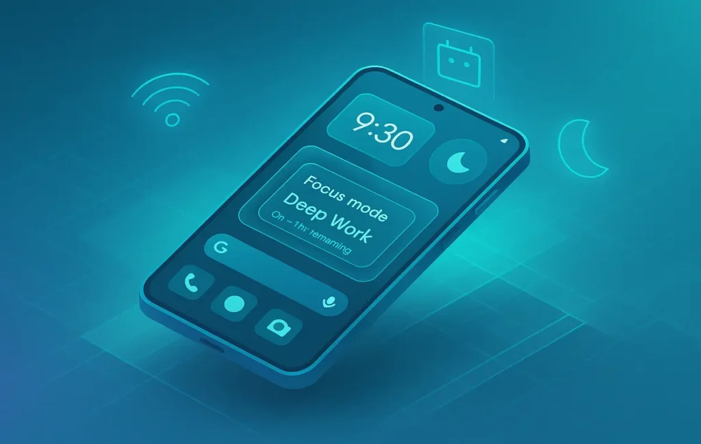 Android Focus Mode Companions: Best Apps to Automate Do Not Disturb (2025) - NerdChips Featured Image