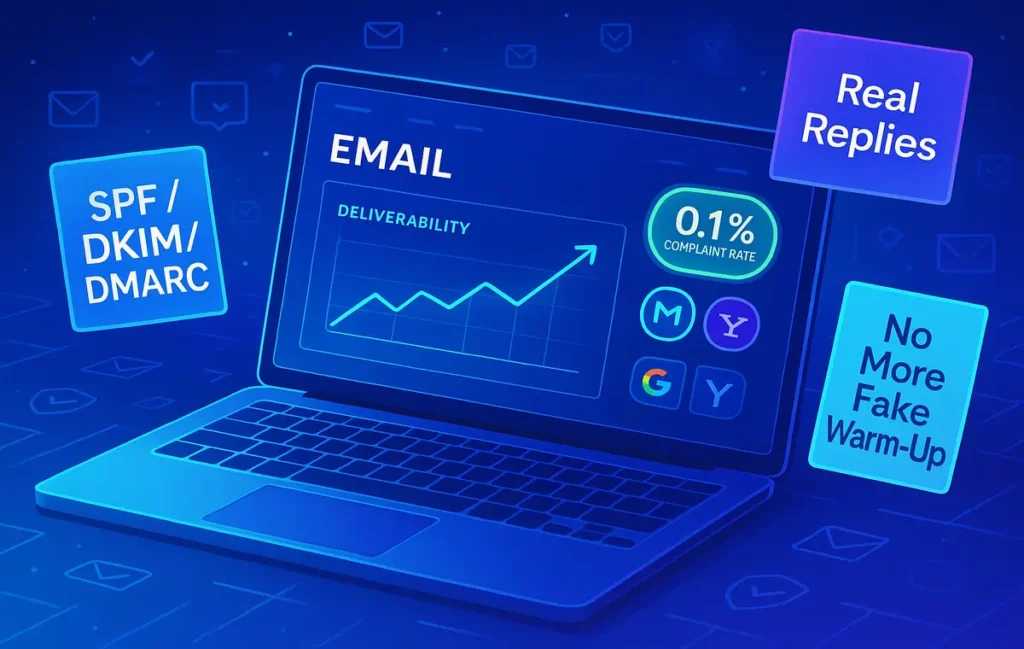 Email Warm-Up Alternatives After 2025 Policy Changes (Real, Compliant & Effective) - NerdChips Featured Image