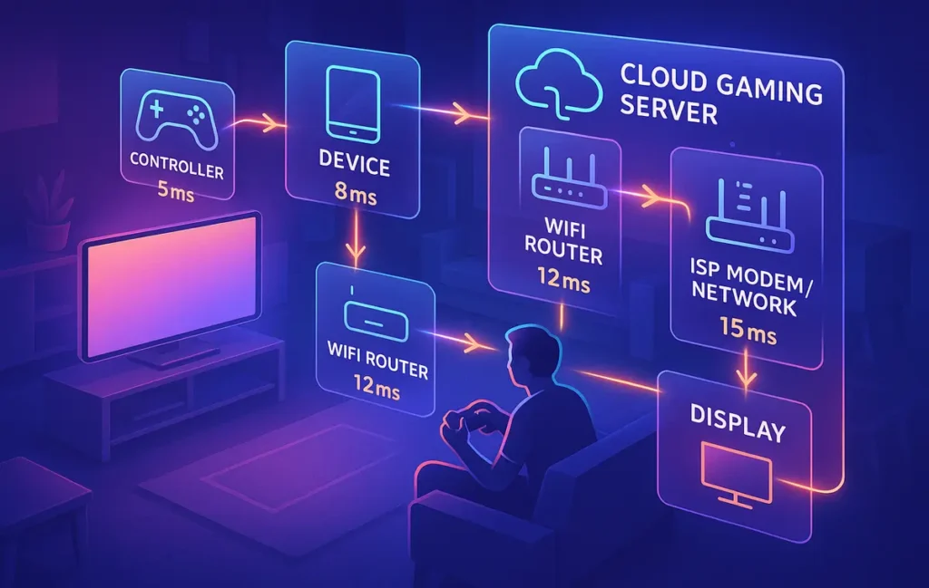 Latency Budgeting for Cloud Gaming at Home (Pro Guide, 2025) - NerdChips Featured Image