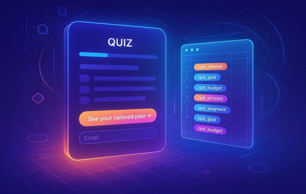 Build a Zero-Party Data Quiz with No Monthly Fees (Free-Only Stack) - NerdChips Featured Image