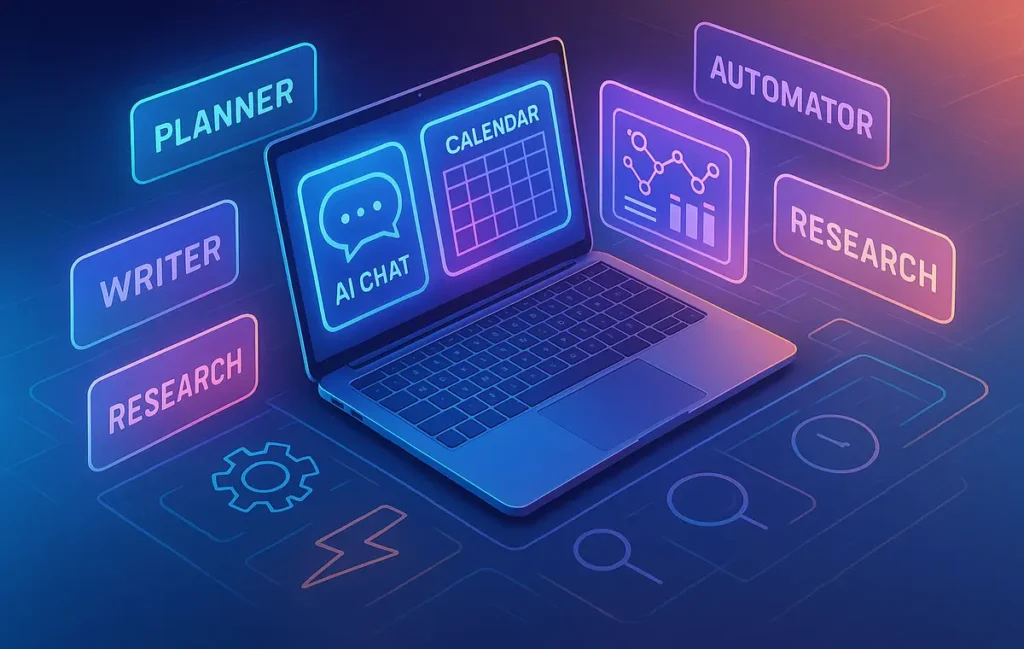 The Best AI Productivity Tools for Solo Entrepreneurs (Build Your One-Person OS) - NerdChips Featured Image