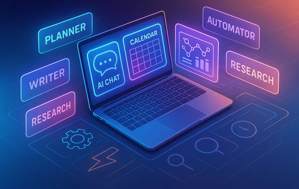 The Best AI Productivity Tools for Solo Entrepreneurs (Build Your One-Person OS) - NerdChips Featured Image