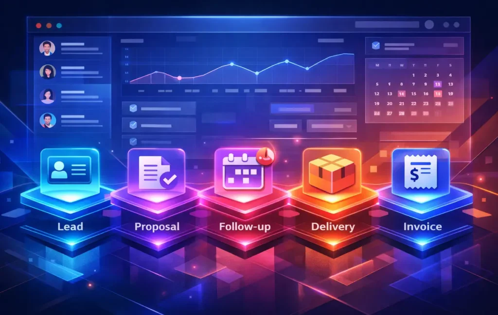 CRM Software for Freelancers: The Complete Comparison (2026 Edition) - NerdChips Featured Image