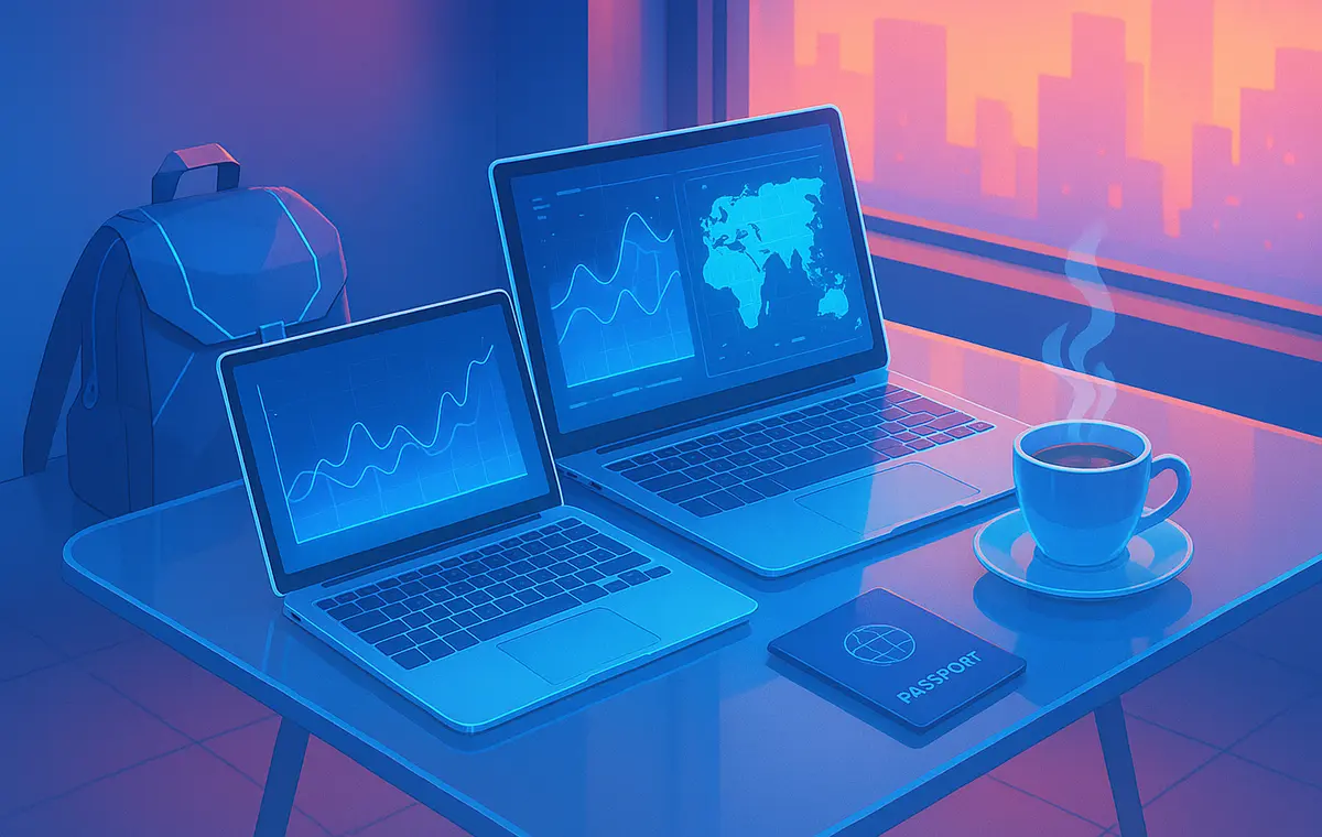 Portable Monitors for Digital Nomads: The Complete 2026 Guide to Dual-Screen Freedom - NerdChips Featured Image