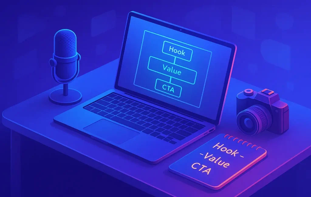 YouTube Script Templates for Beginners: Plug-and-Play Structures That Actually Work - NerdChips Featured Image